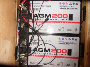 Zwei 200 Ah parallel geschaltet